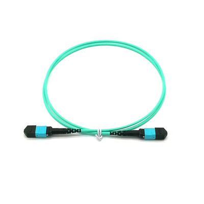 OM4 MPO Trunk Patch Cord High Density Fiber Trunk Assembly for Data Center